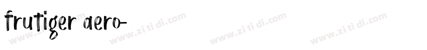 frutiger aero字体转换